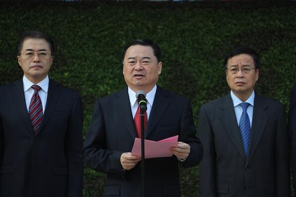 國資委機關(guān)隆重舉行升國旗儀式慶祝中華人民共和國成立70周年