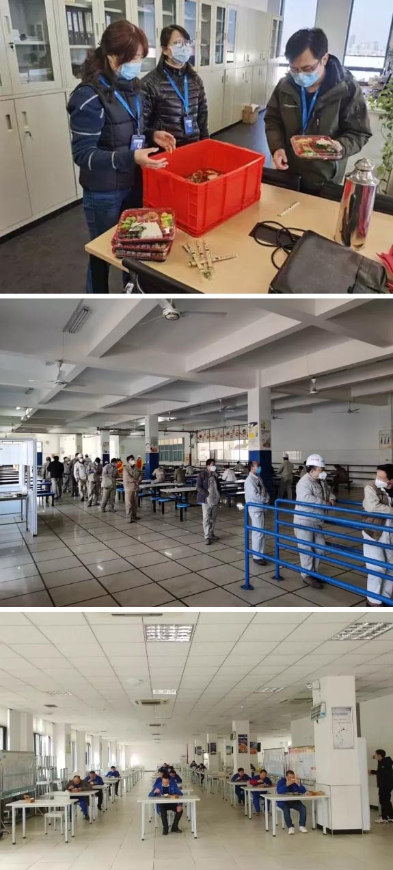 員工就餐：分開(kāi)、分開(kāi)、分開(kāi)